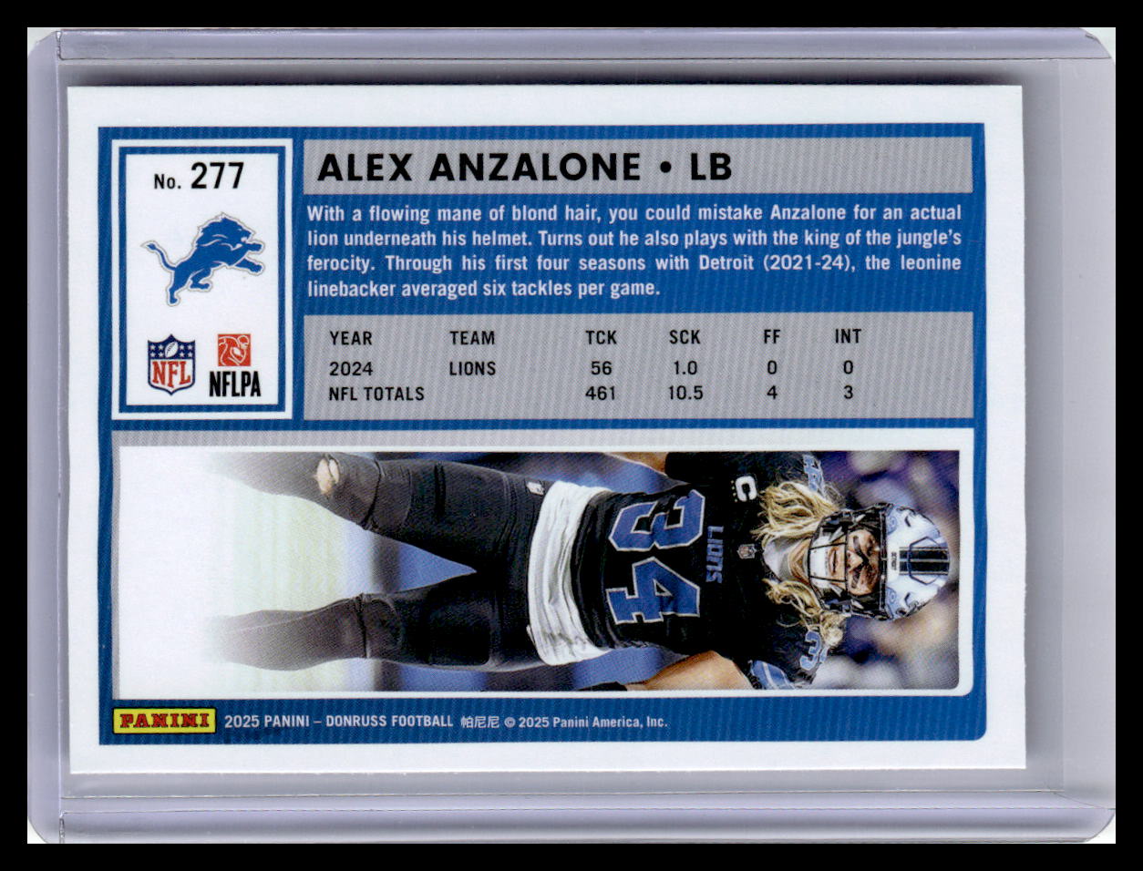2025 Donruss #277 Alex Anzalone