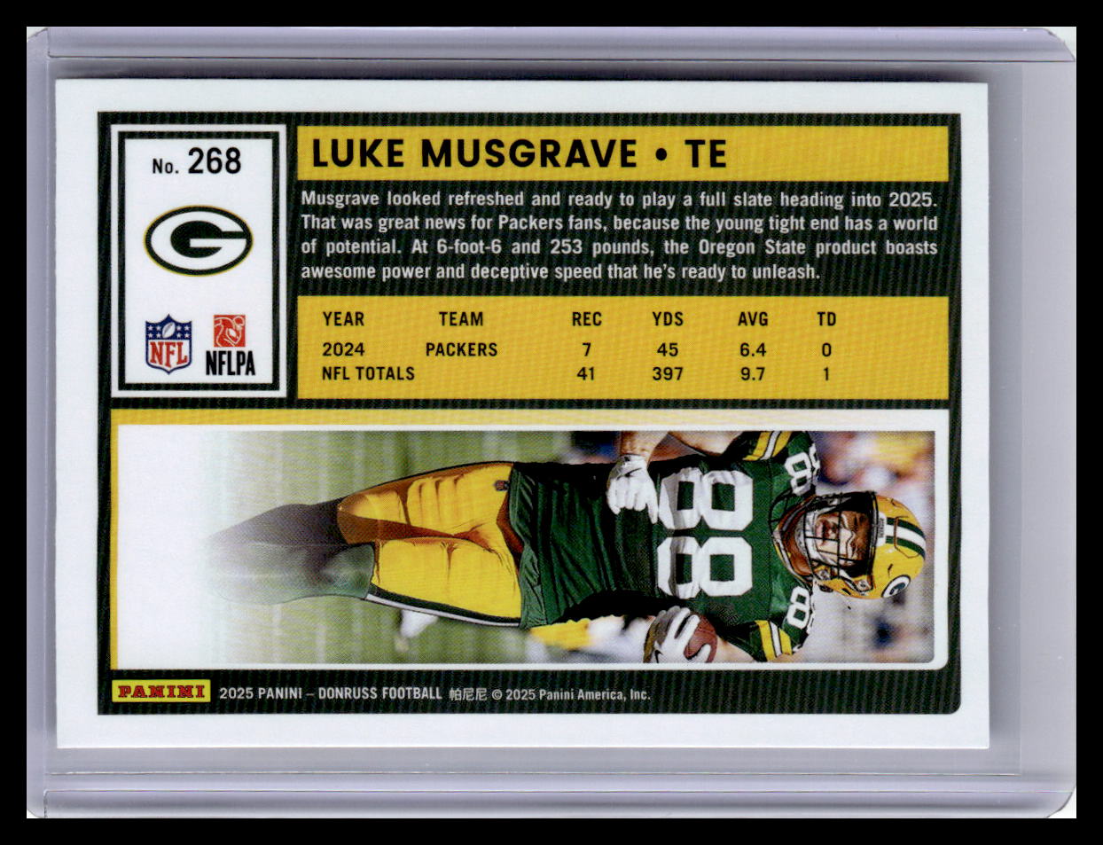 2025 Donruss #268 Luke Musgrave