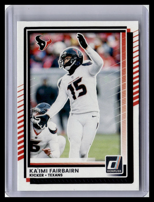 2025 Donruss #251 Ka’imi Fairbairn
