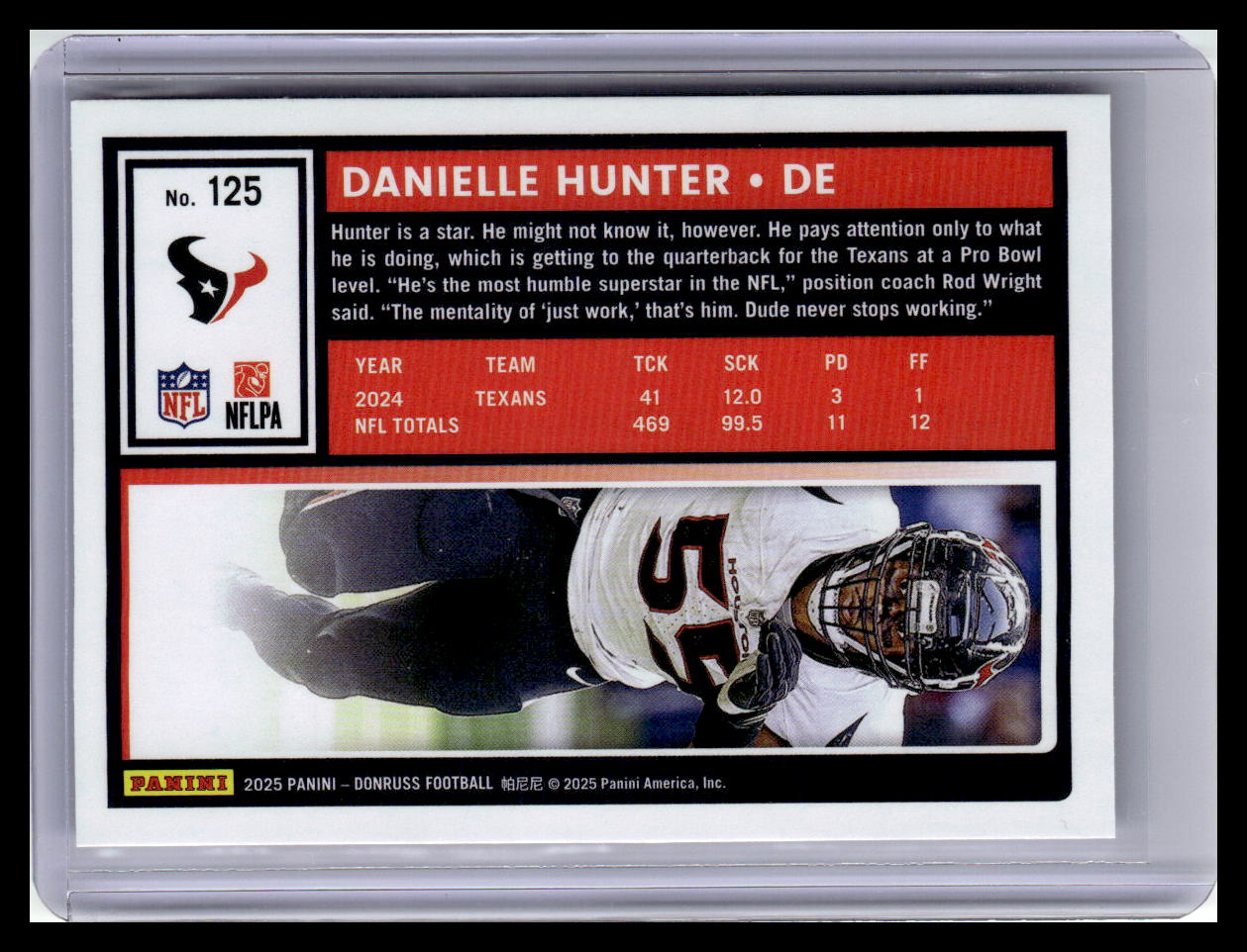 2025 Donruss #125 Danielle Hunter