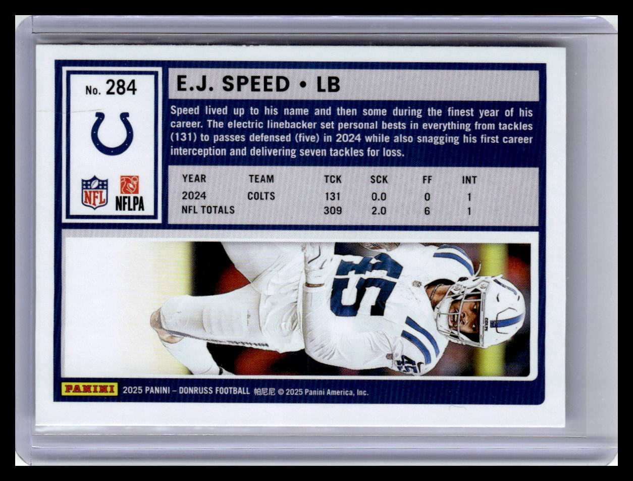 2025 Donruss #284 E.J. Speed