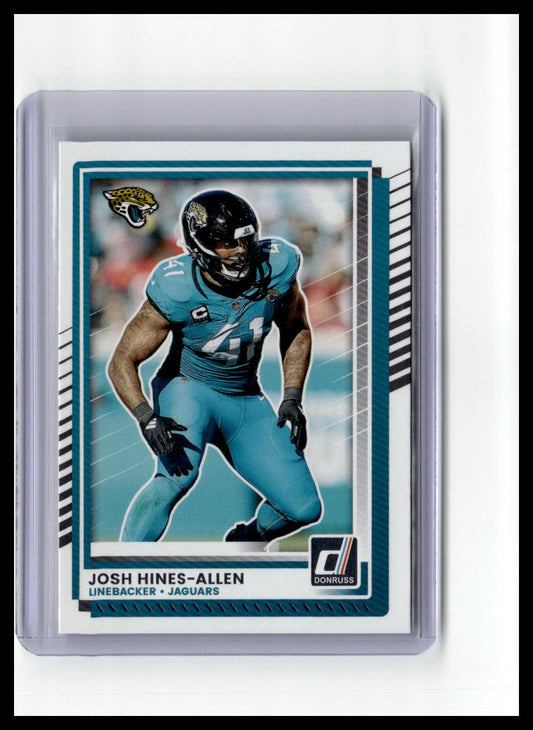2025 Donruss #252 Josh Hines-Allen