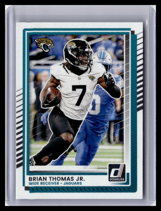 2025 Donruss #3 Brian Thomas Jr.