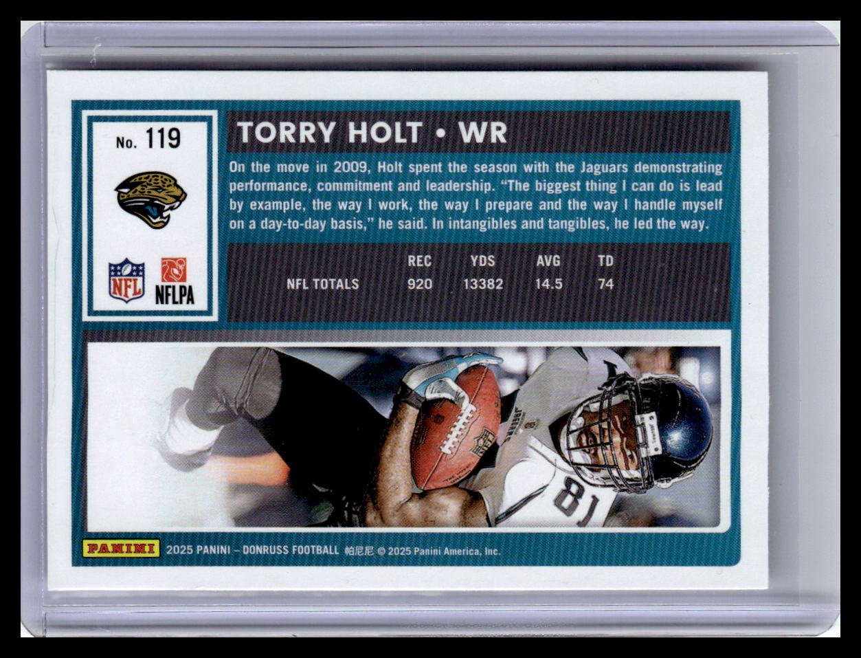 2025 Donruss #119 Torry Holt