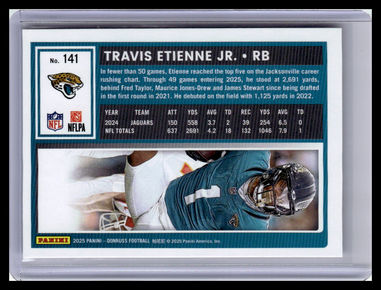 2025 Donruss #141 Travis Etienne Jr.