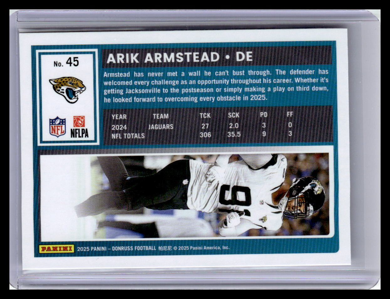 2025 Donruss #45 Arik Armstead