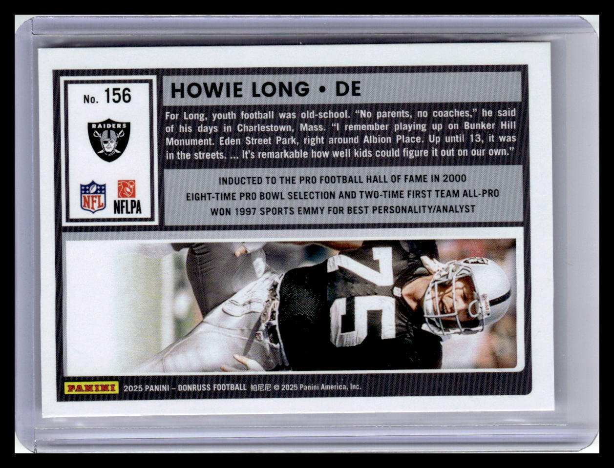 2025 Donruss #156 Howie Long