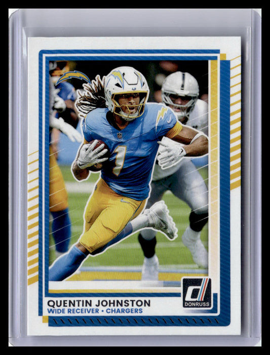 2025 Donruss #167 Quentin Johnston