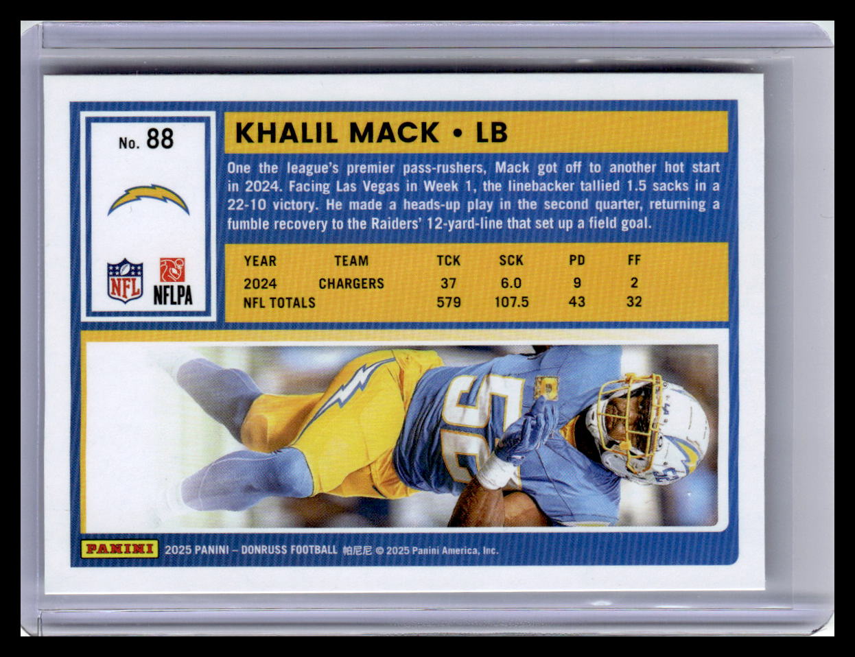 2025 Donruss #88 Khalil Mack