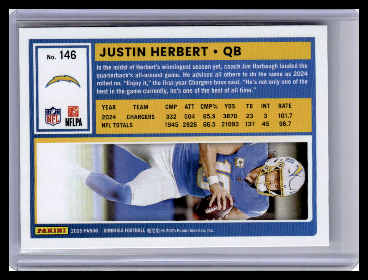2025 Donruss #146 Justin Herbert