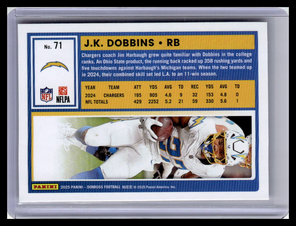 2025 Donruss #71 J.K. Dobbins