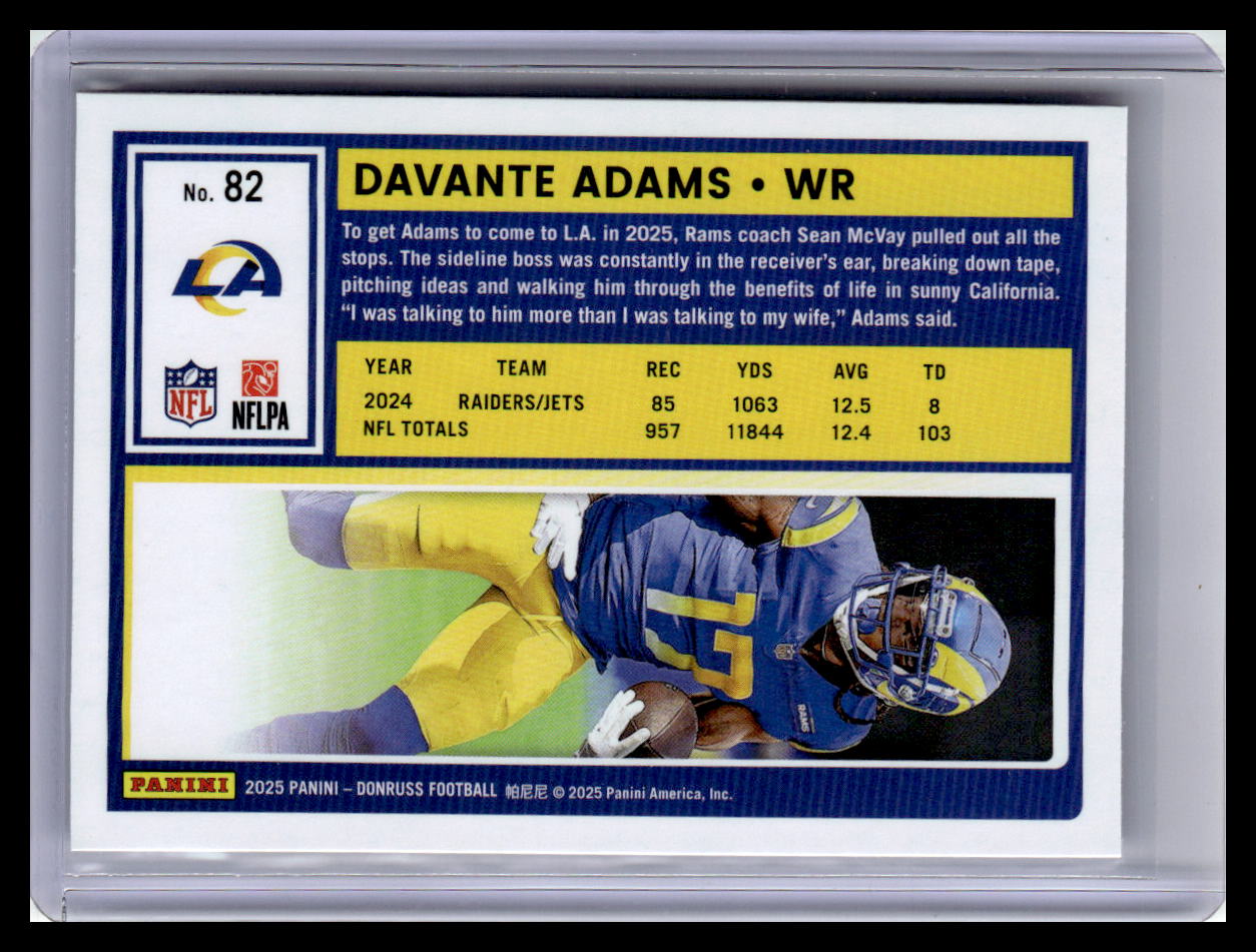 2025 Donruss #82 Davante Adams