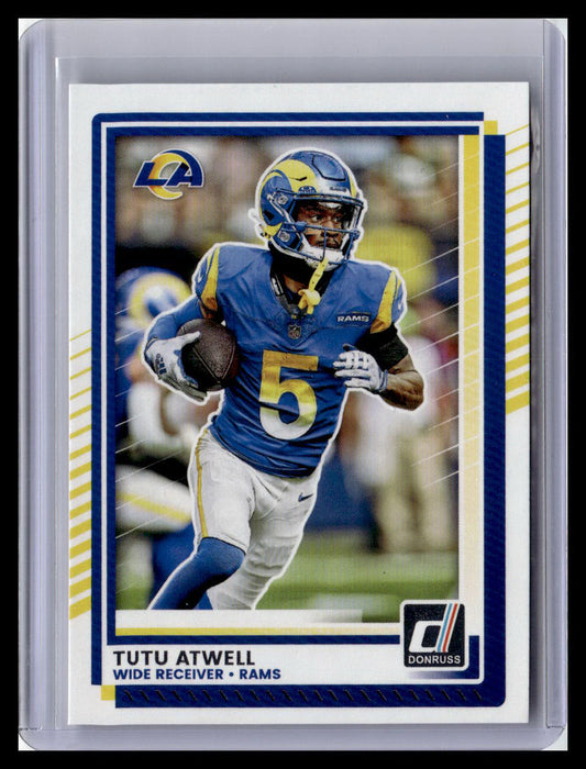 2025 Donruss #192 Tutu Atwell