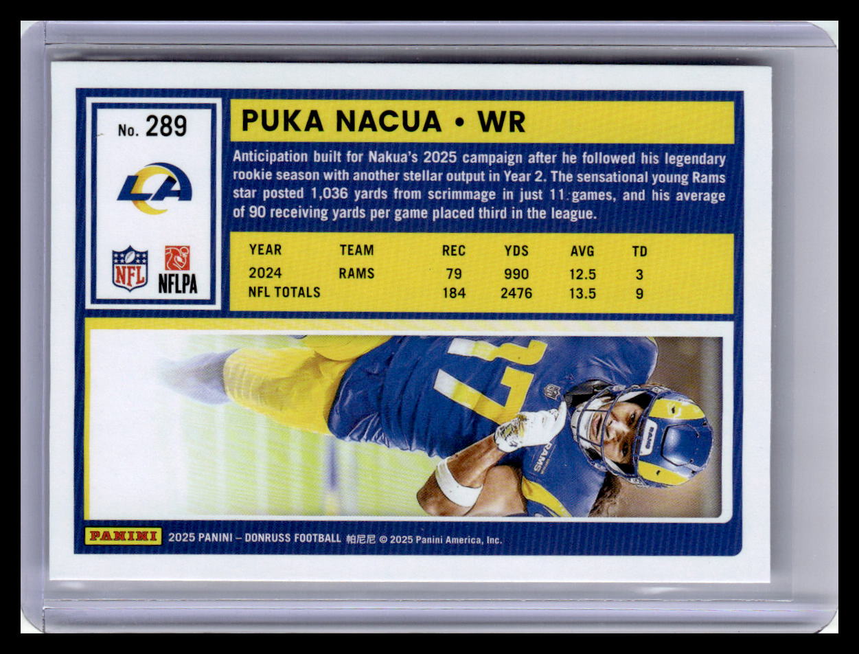 2025 Donruss #289 Puka Nacua