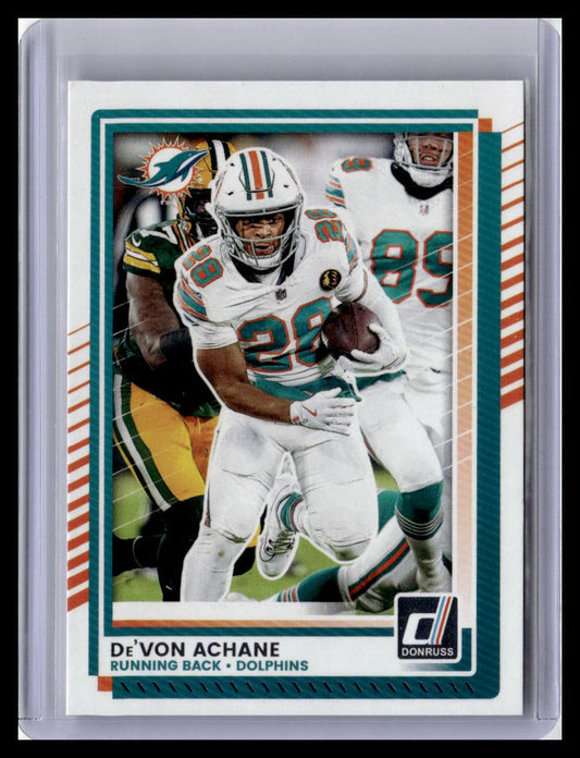 2025 Donruss #110 De’Von Achane