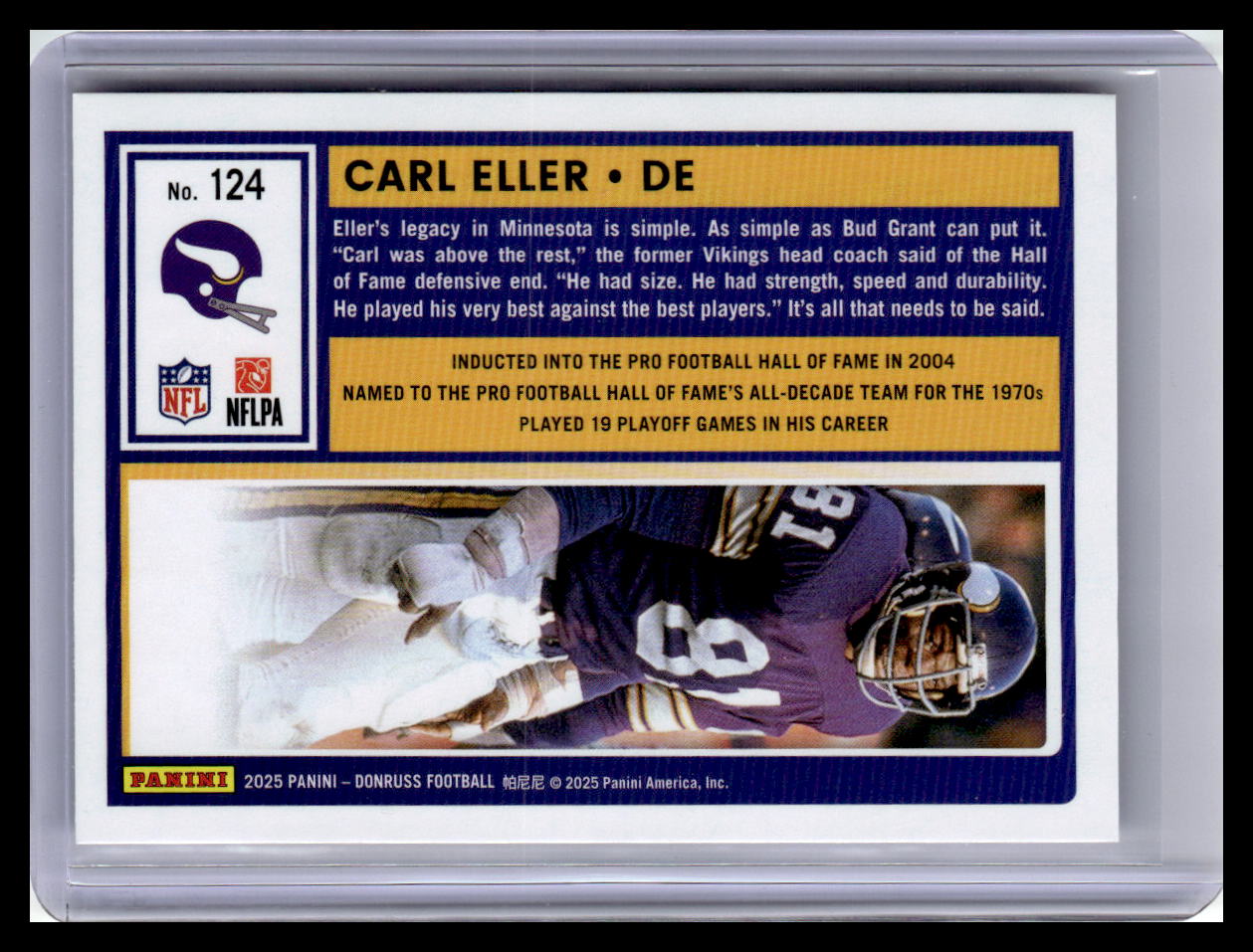 2025 Donruss #124 Carl Eller