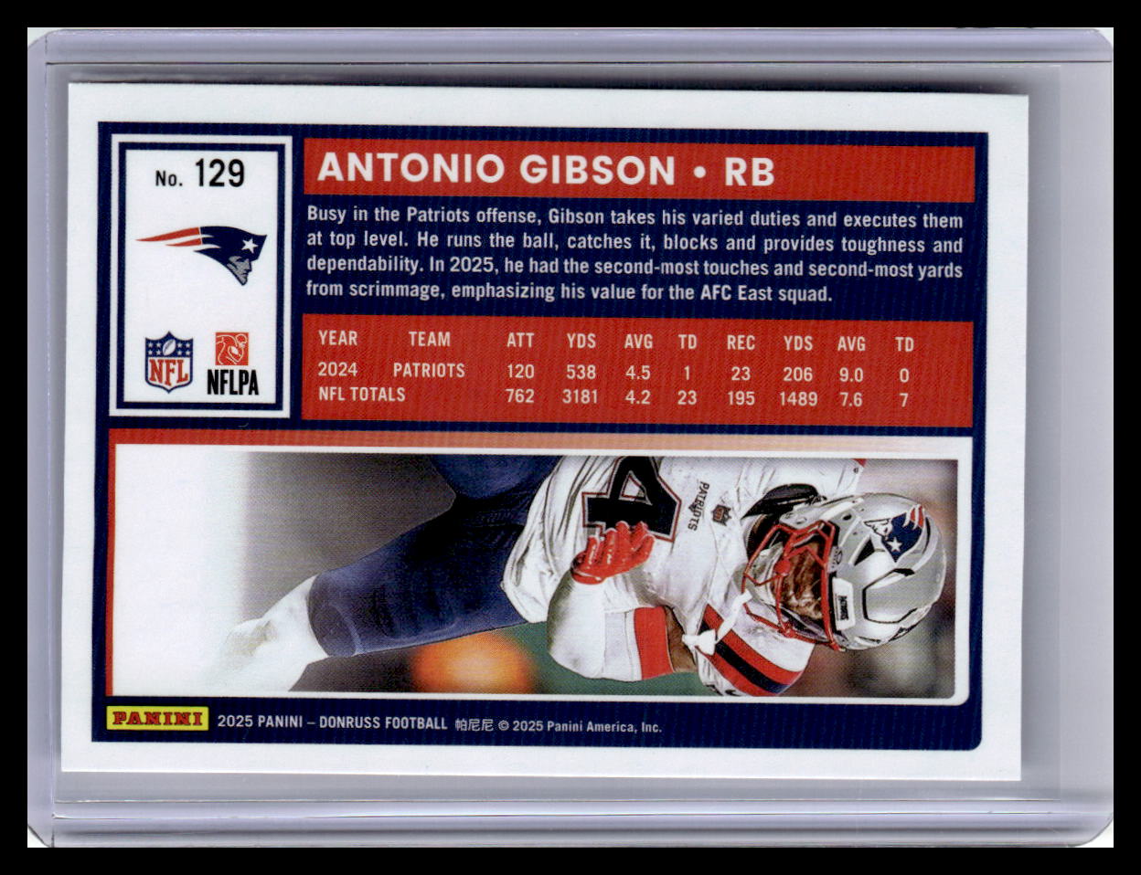 2025 Donruss #129 Antonio Gibson