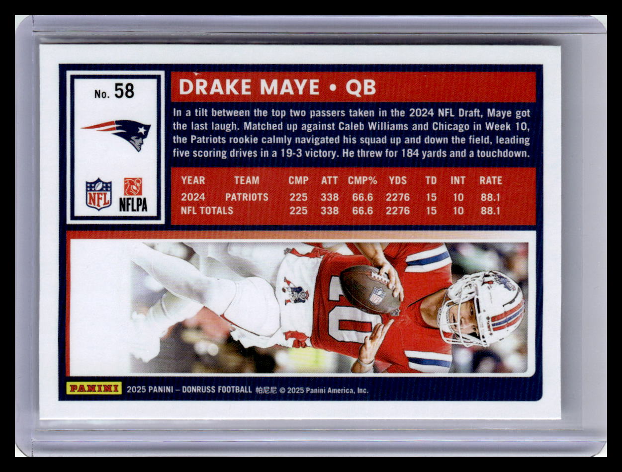 2025 Donruss #58 Drake Maye
