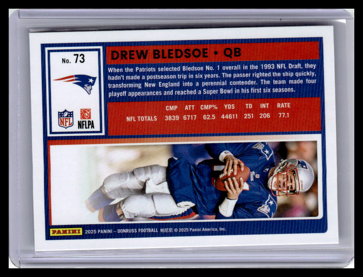 2025 Donruss #73 Drew Bledsoe