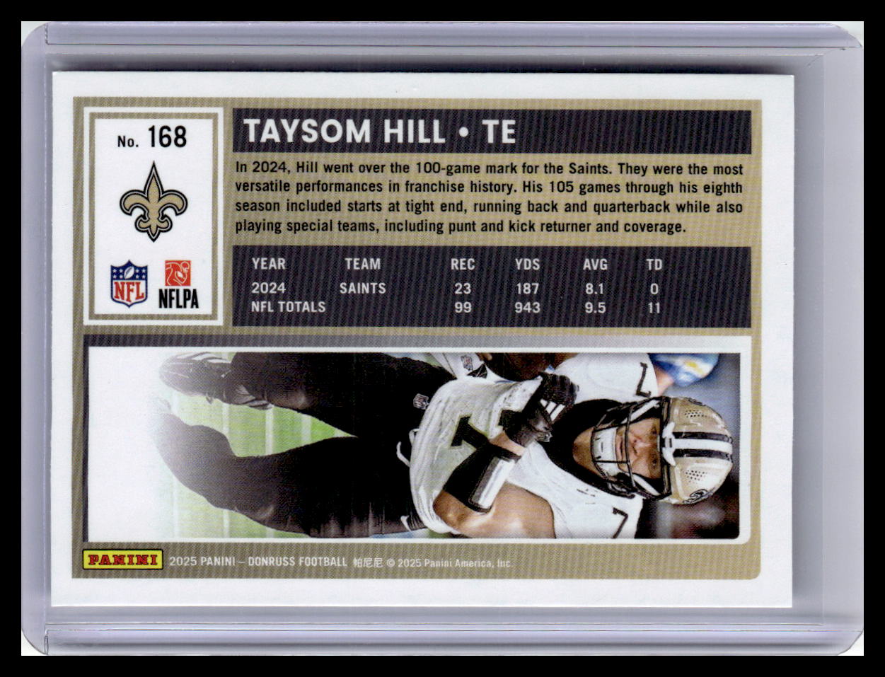 2025 Donruss #168 Taysom Hill