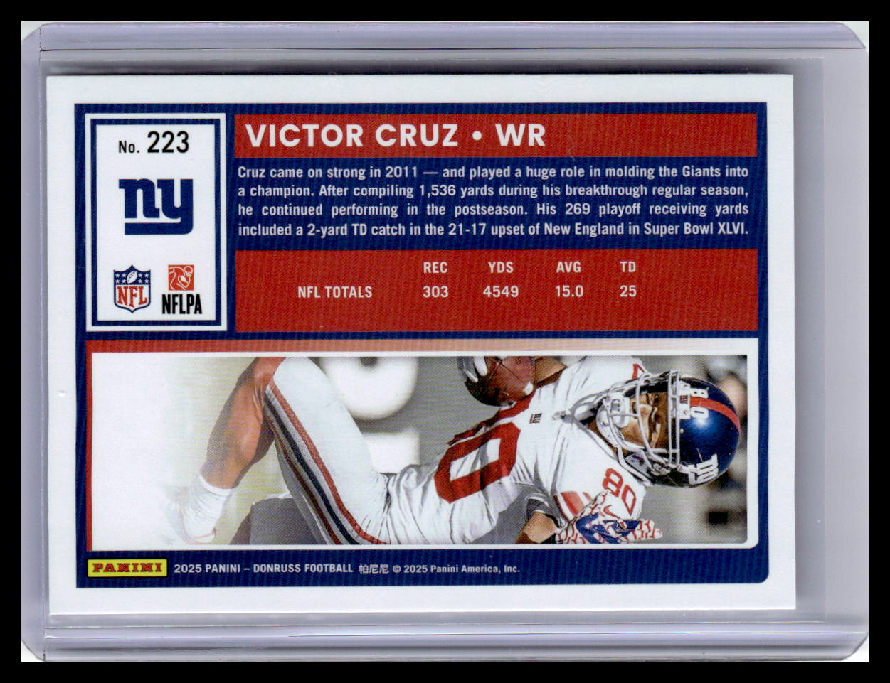 2025 Donruss #223 Victor Cruz