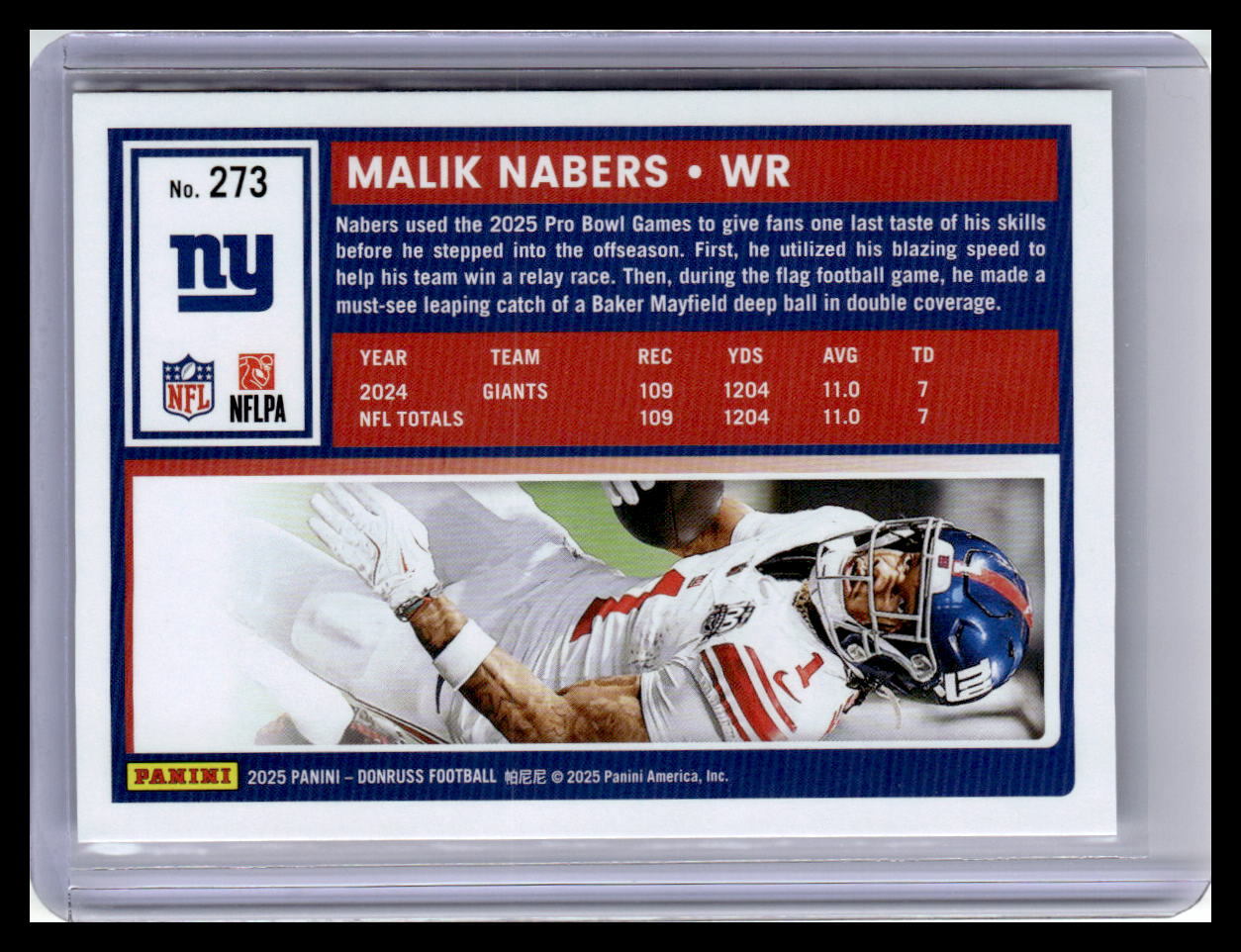 2025 Donruss #273 Malik Nabers