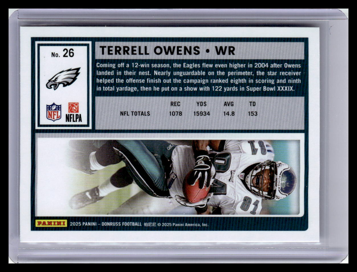 2025 Donruss #26 Terrell Owens