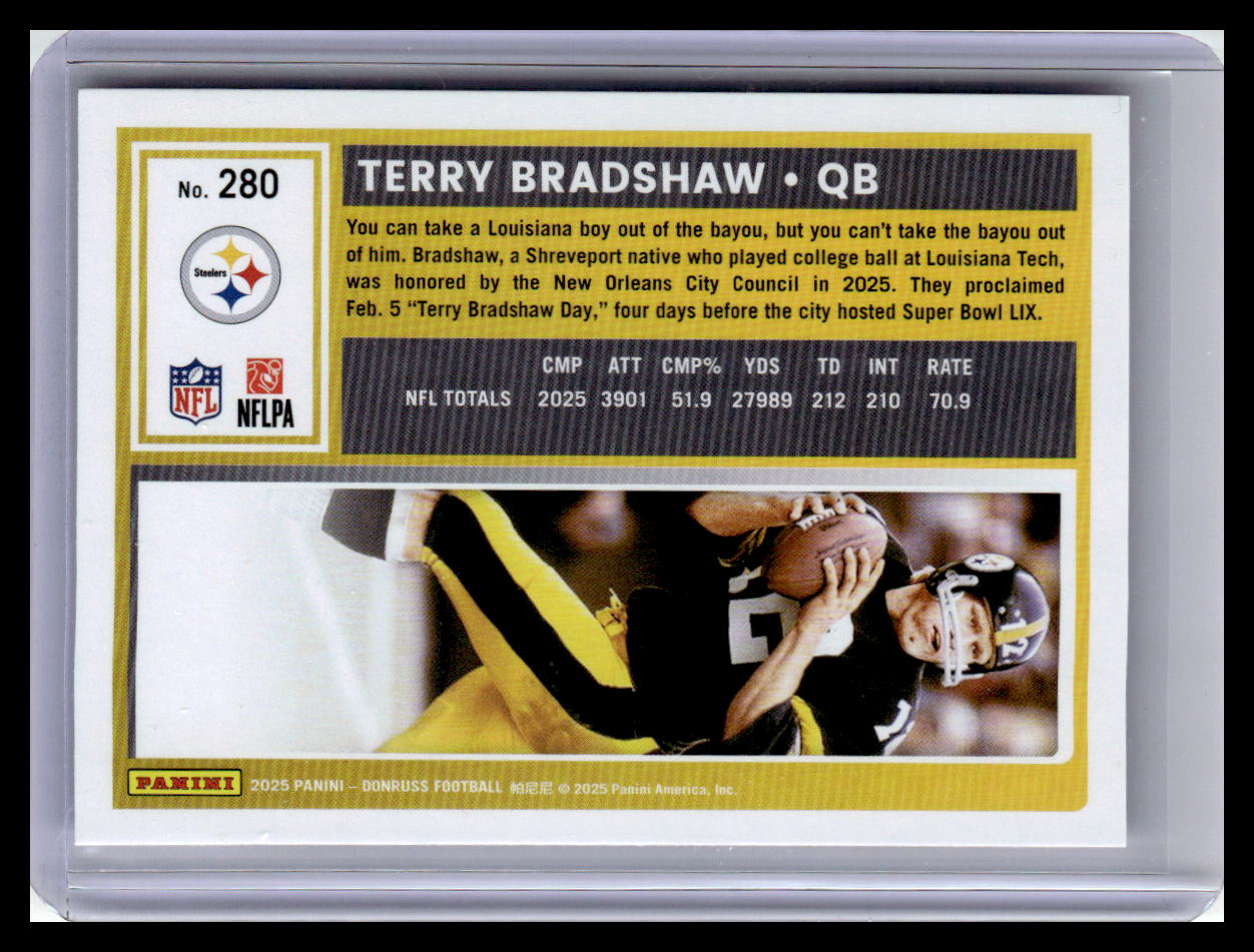 2025 Donruss #280 Terry Bradshaw