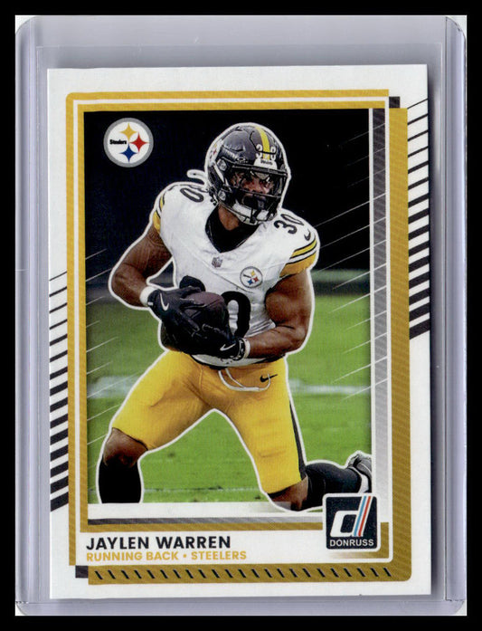 2025 Donruss #200 Jaylen Warren
