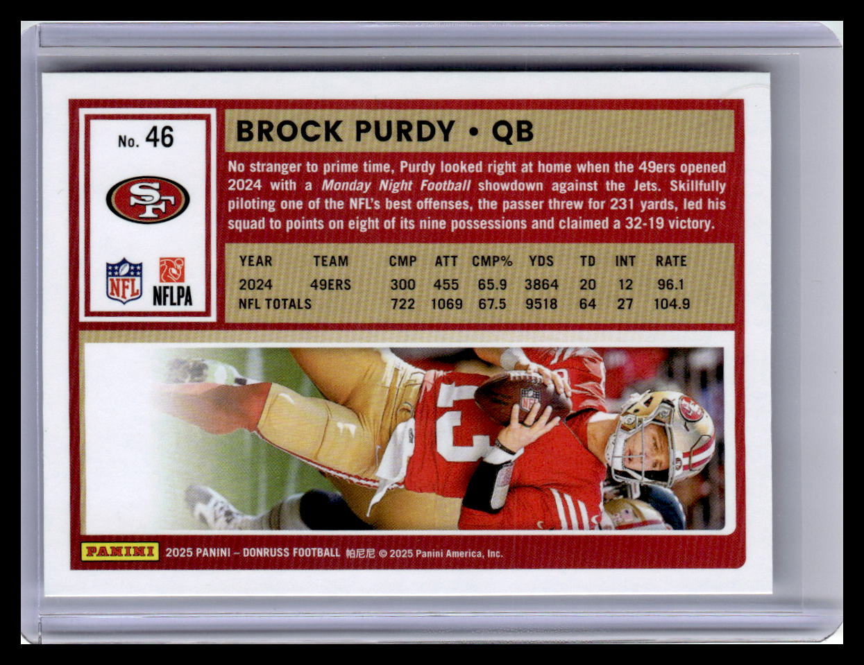 2025 Donruss #46 Brock Purdy