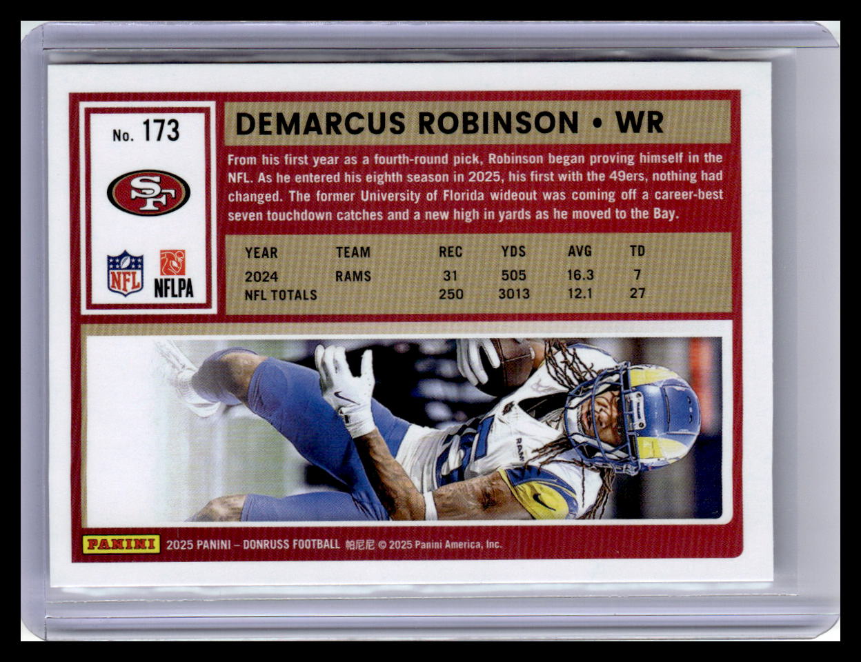 2025 Donruss #173 Demarcus Robinson