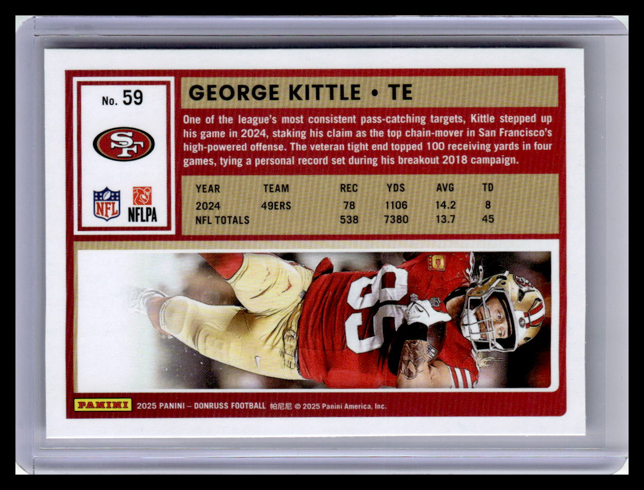 2025 Donruss #59 George Kittle