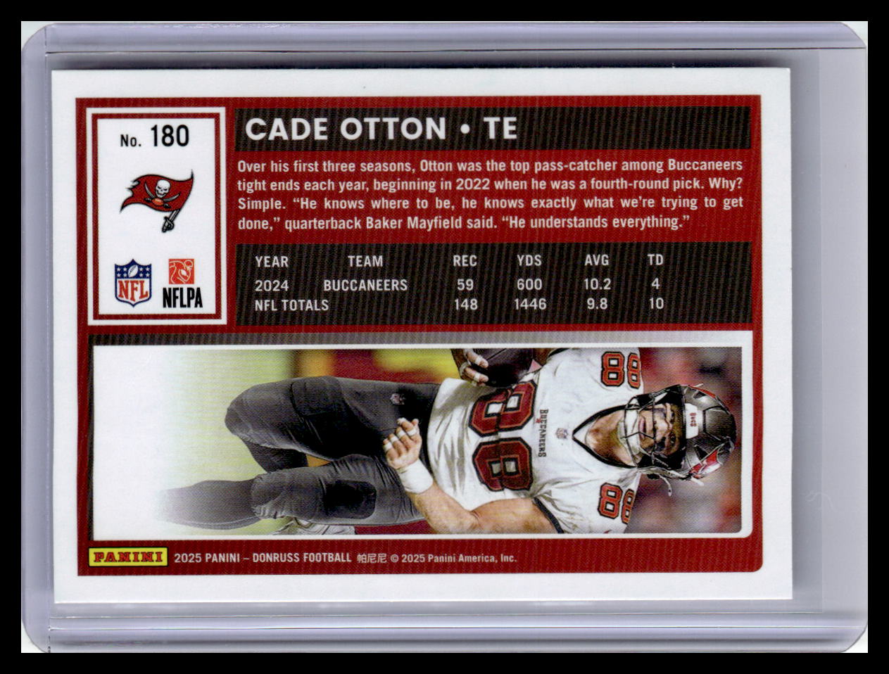 2025 Donruss #180 Cade Otton