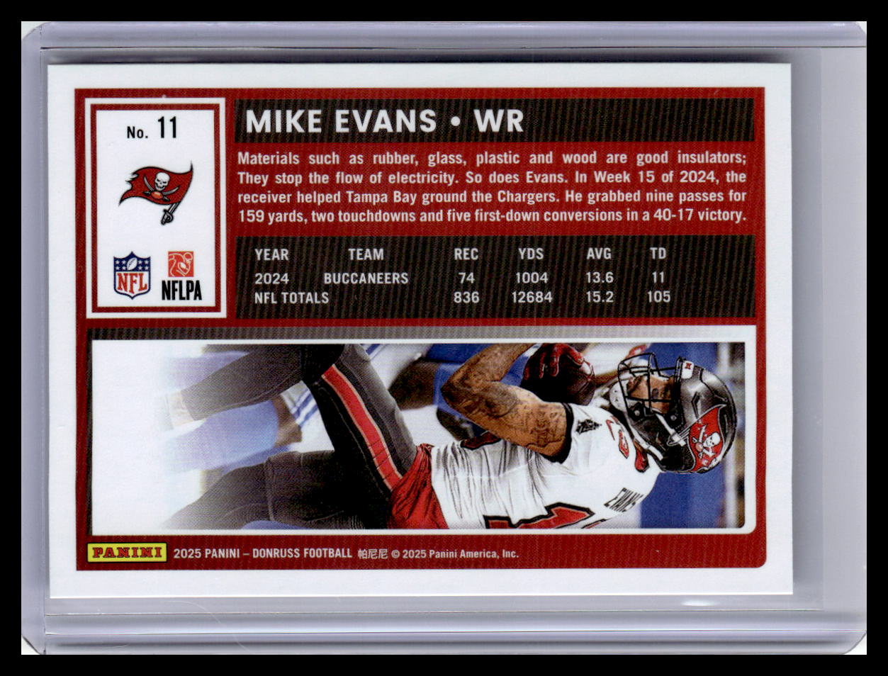 2025 Donruss #11 Mike Evans