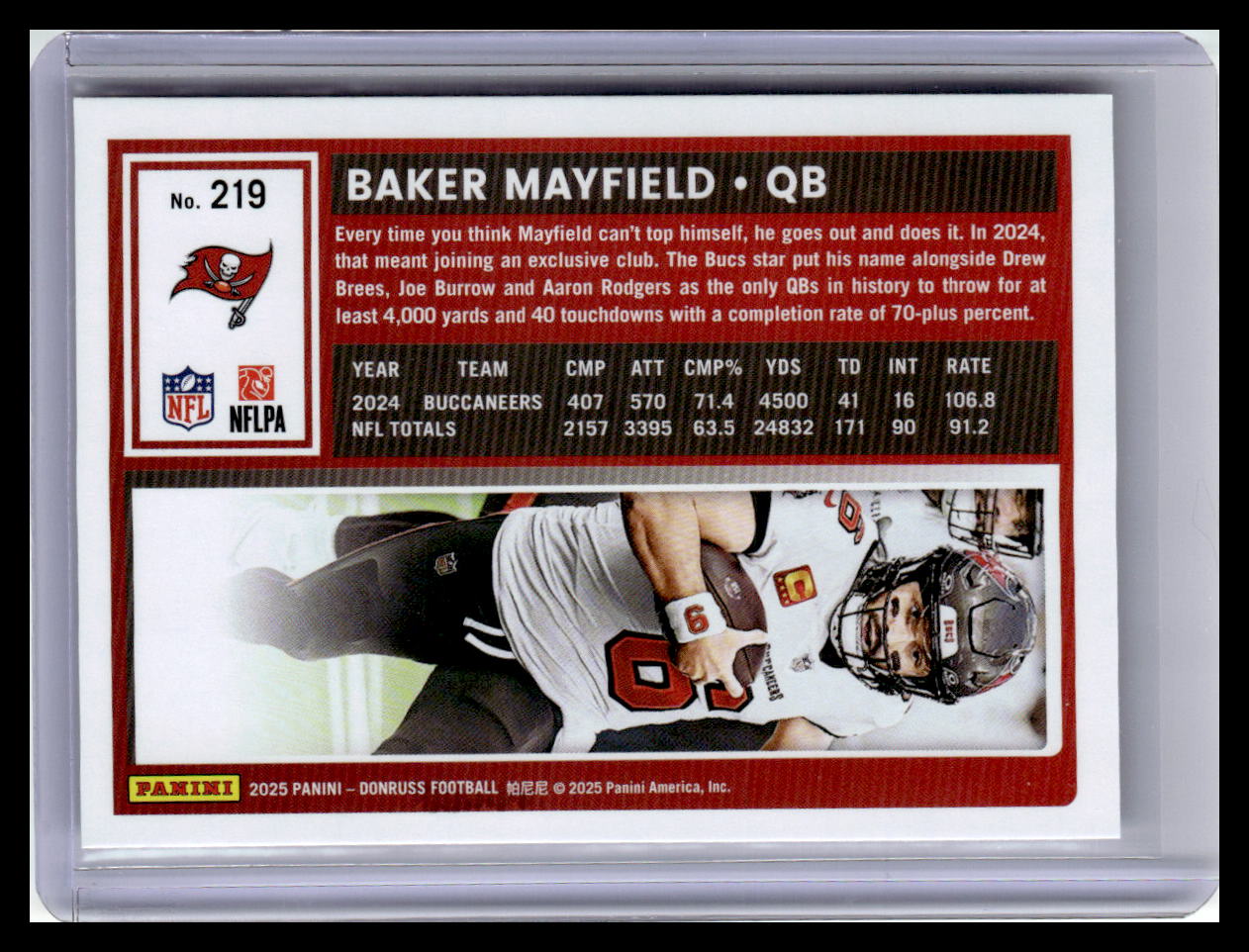 2025 Donruss #219 Baker Mayfield