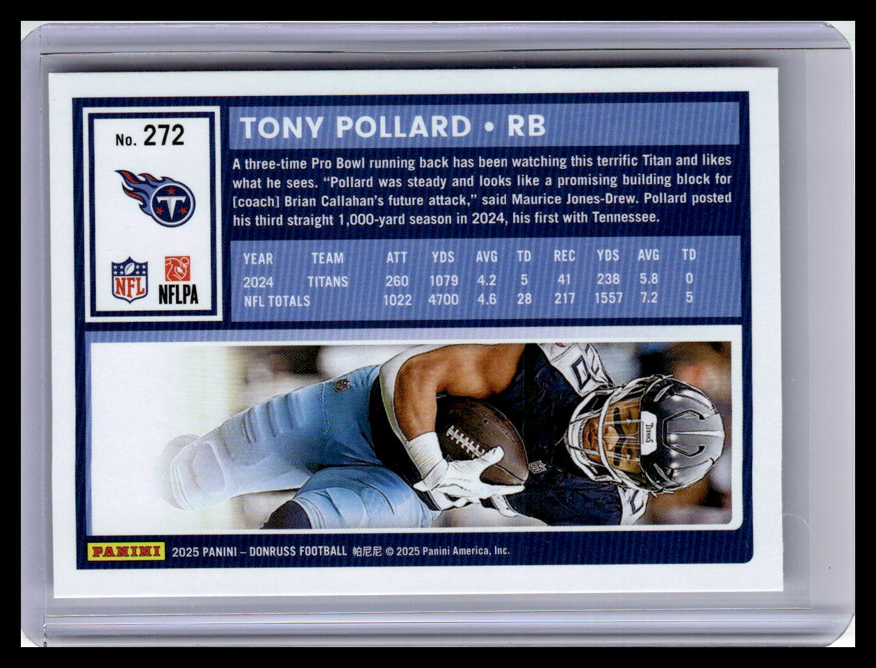2025 Donruss #272 Tony Pollard