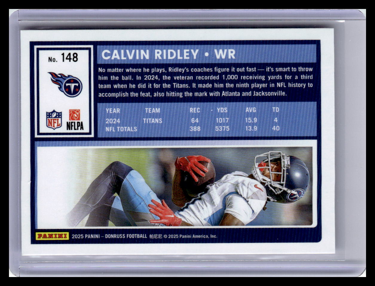 2025 Donruss #148 Calvin Ridley