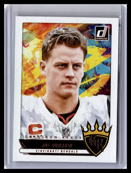2025 Donruss #GK-JBW Joe Burrow Gridiron Kings