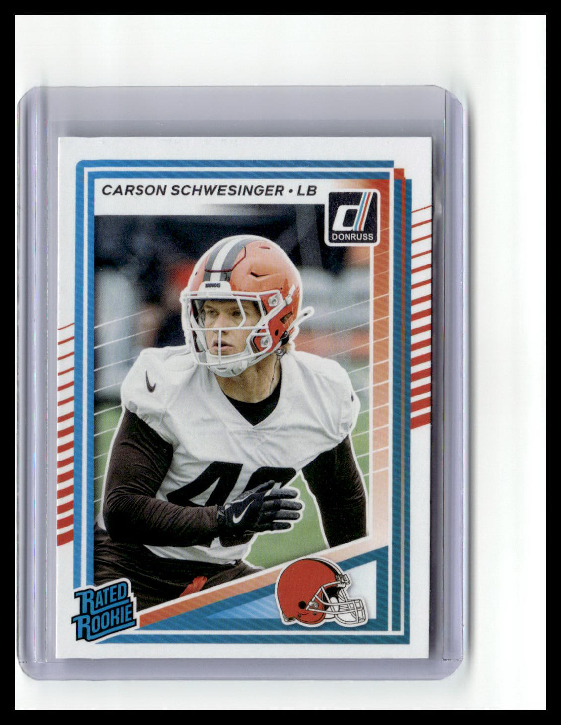 2025 Donruss #392 Carson Schwesinger Rated Rookie