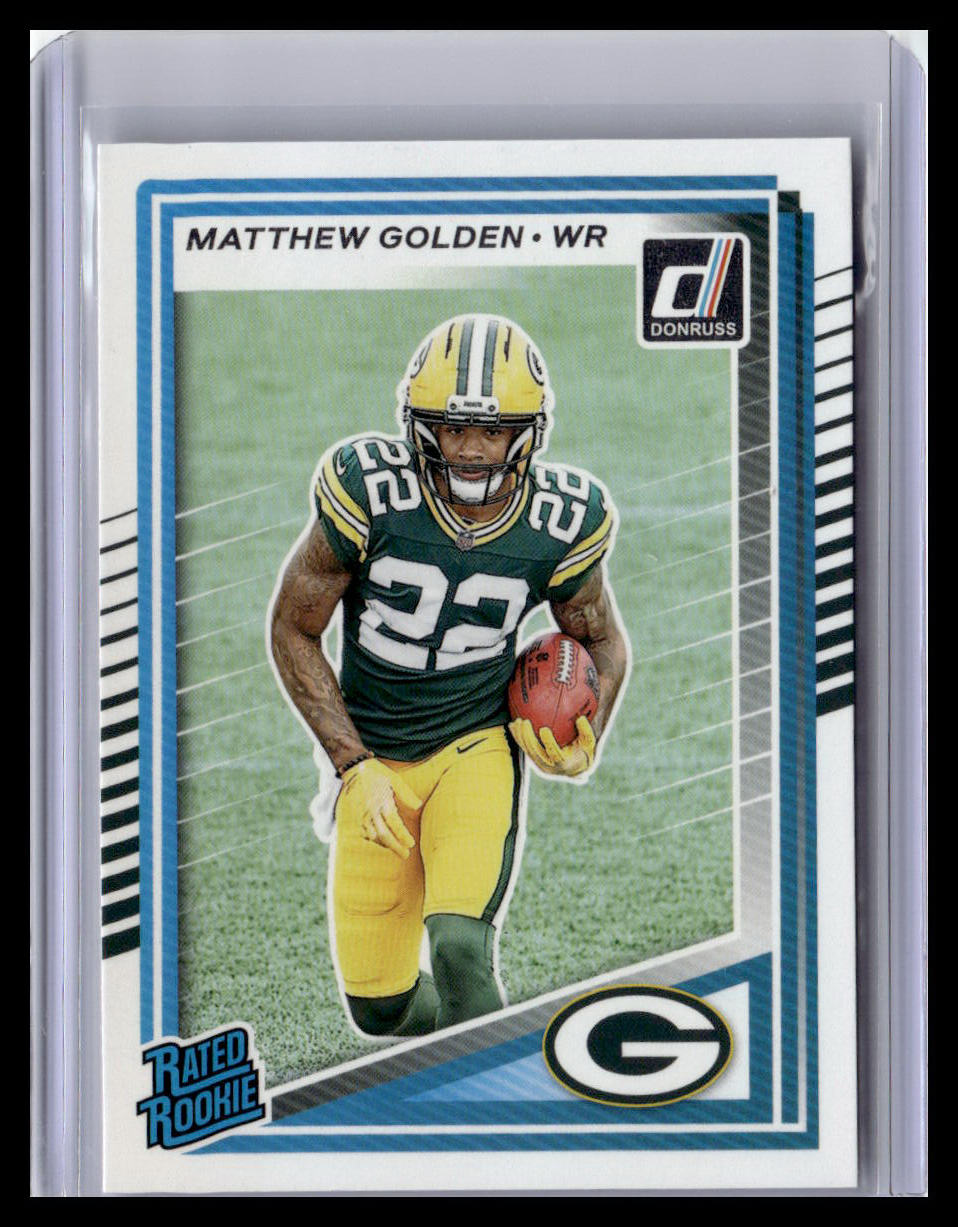 2025 Donruss #311 Matthew Golden Rated Rookie