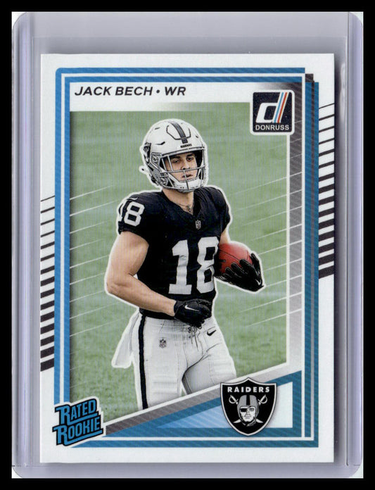 2025 Donruss #320 Jack Bech Rated Rookie