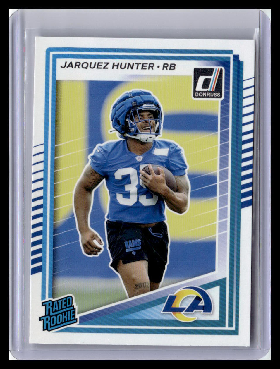 2025 Donruss #352 Jarquez Hunter Rated Rookie