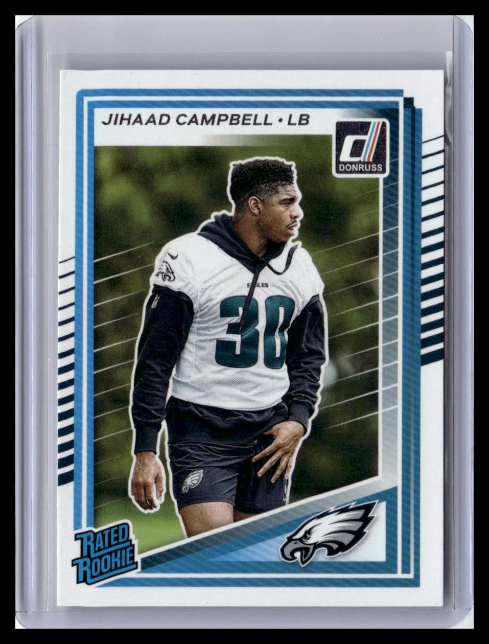 2025 Donruss #343 Jihaad Campbell Rated Rookie