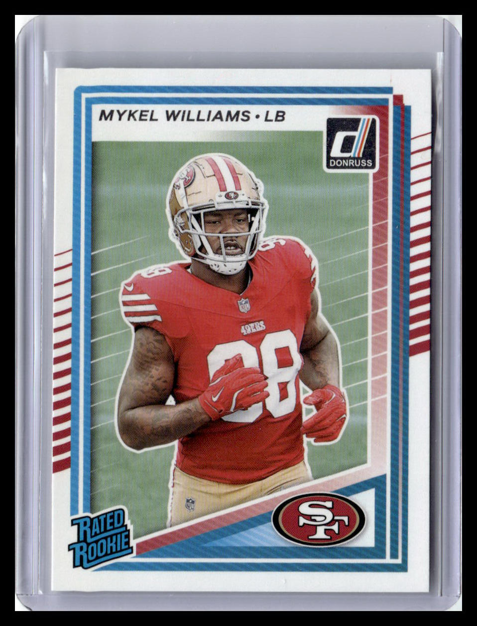2025 Donruss #319 Mykel Williams Rated Rookie