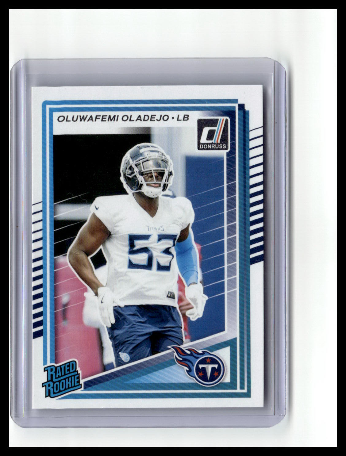 2025 Donruss #384 Oluwafemi Oladejo Rated Rookie