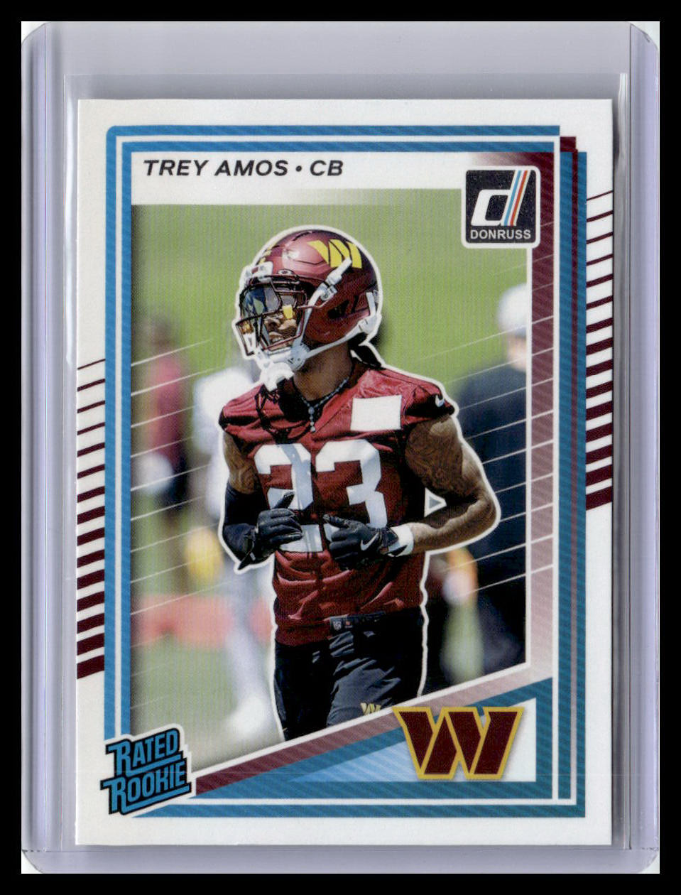 2025 Donruss #369 Trey Amos Rated Rookie