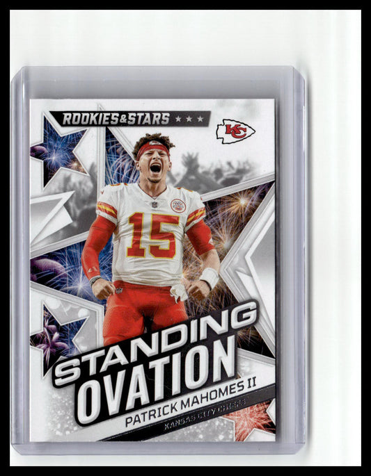 2022 Panini Rookies & Stars #SO-2 Patrick Mahomes II Standing Ovation