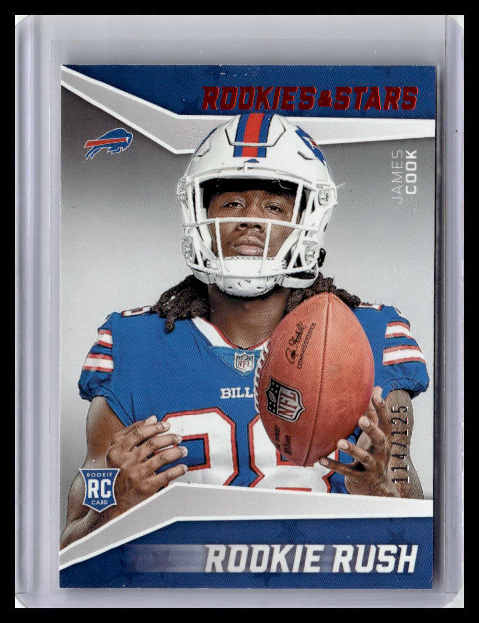 2022 Panini Rookies & Stars #RR-14 James Cook Rookie Rush