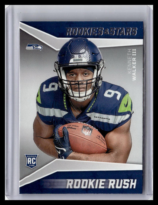 2022 Panini Rookies & Stars #RR-13 Kenneth Walker III Rookie Rush