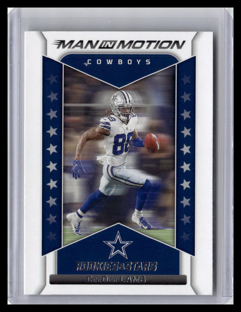 2022 Panini Rookies & Stars #MM-20 CeeDee Lamb Man In Motion